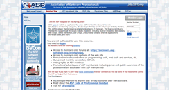 Desktop Screenshot of members.asp-software.org