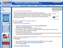 Tablet Screenshot of members.asp-software.org